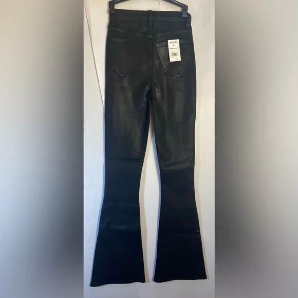 NWT Splendid Super High Rise Bootcut Jeans Black Size 24 - 33" Inseam MSRP $124 - Picture 3 of 10